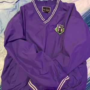 Purple vintage baseball pullover! Size XL!